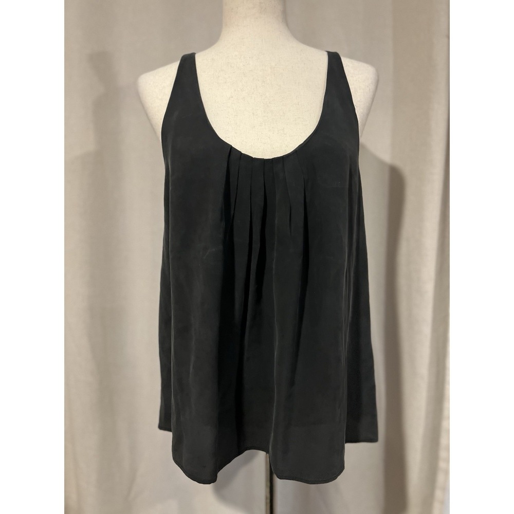Joie Women's Top 100% Silk NWT Msrp $178 Color Is Caviar/black